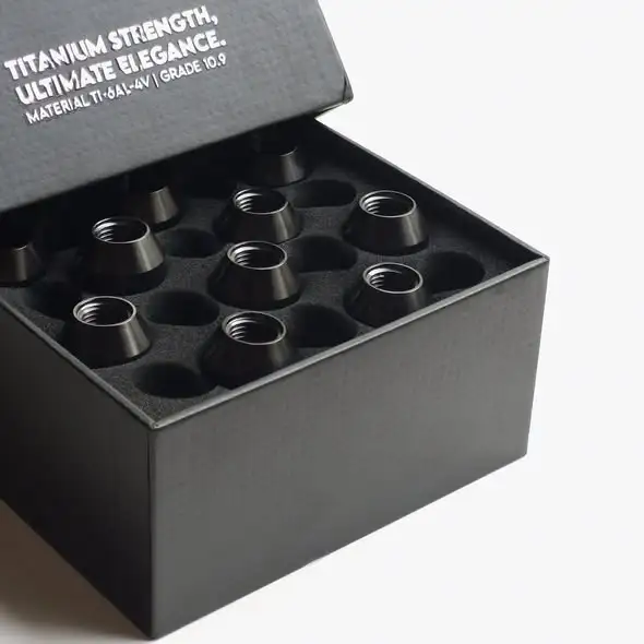 Titanium Lug Nuts for Tesla 3